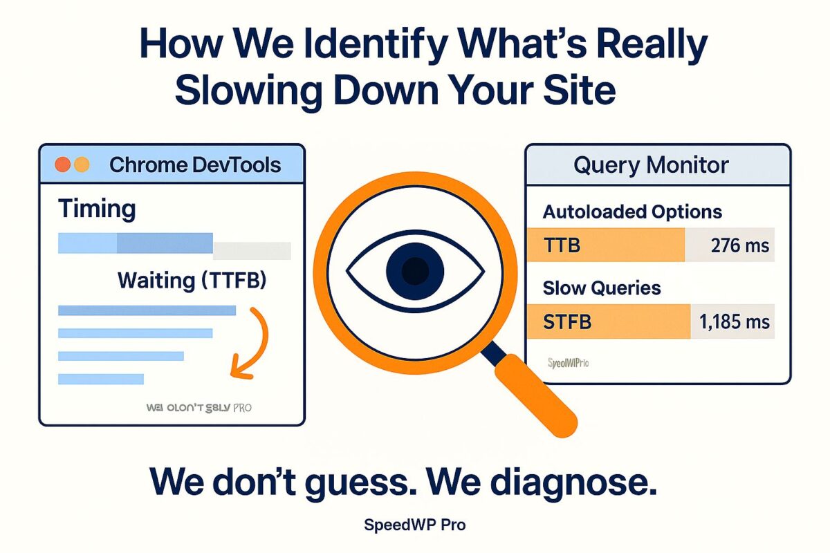 Diagnosing WordPress speed issues using Chrome DevTools and Query Monitor