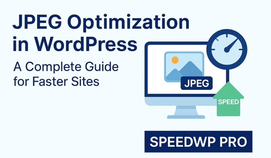 Optimisation JPEG dans WordPress – SpeedWP Pro