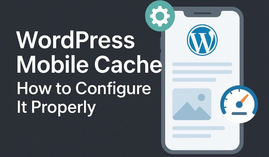 Pourquoi un cache mobile WordPress correct est crucial pour la vitesse du site en 2025