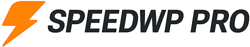 SpeedWP Pro-Logo für Leistung optimiert
